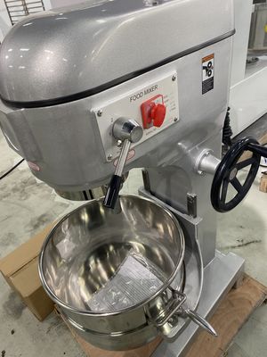 Tienda de comestibles Mezcladora planetaria de masa industrial/ Mezcladora de harina/ Mezcladora de pasteles con aprobación CE
