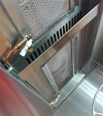 Aplicación de cocina de estilo avanzado Gas independiente Dos lámparas completas Rotisserie para ovejas y cerdos