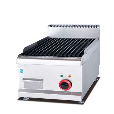 Grill eléctrico de roca de lava de acero inoxidable para barbacoa en la mesa 400 * 650 * 480MM