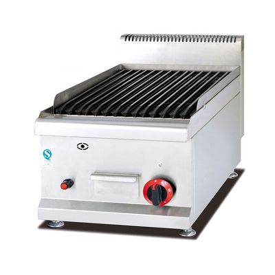 Grill eléctrico de roca de lava de acero inoxidable para barbacoa en la mesa 400 * 650 * 480MM