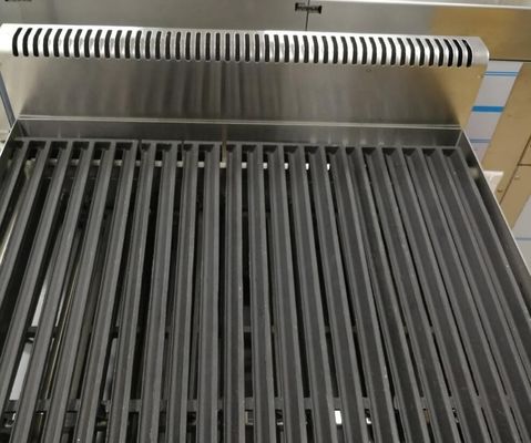 Grill eléctrico de roca de lava de acero inoxidable para barbacoa en la mesa 400 * 650 * 480MM