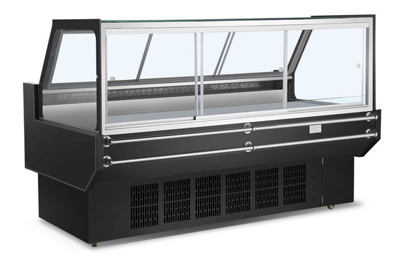 Acero inoxidable 201 Material de refrigeración para exhibición de carne de supermercado