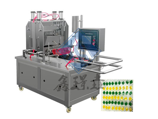 Máquina avanzada semiautomática para hacer dulces para la producción de oso gomoso 50 kg/h