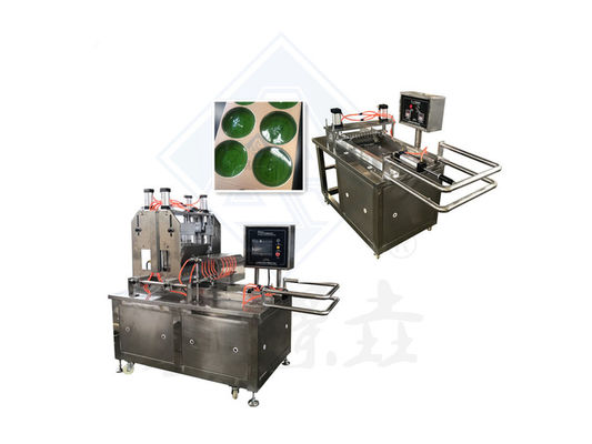 Máquina avanzada semiautomática para hacer dulces para la producción de oso gomoso 50 kg/h