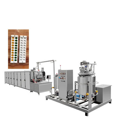 Máquina de fabricación de dulces de alta producción para campos de aplicación de dulces 70KW de potencia