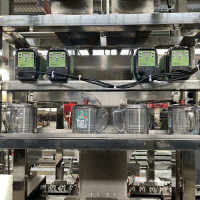 Máquina avanzada de moldeo de caramelos duros de tipo de cadena para cocinar y hacer caramelos gomosos