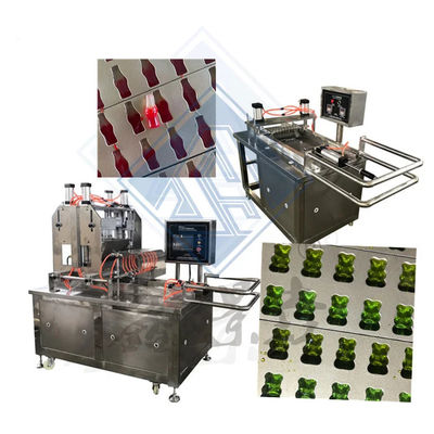 Shanghai Buena máquina automática de hacer dulces para el oso gomoso y el caramelo de caramelo Lollipop
