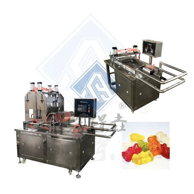 Máquina de vertido industrial de Shanghai de 50 kg/h para hacer caramelos de caramelo