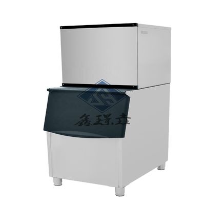 350P 159 kg/día Máquina automática industrial para hacer cubitos de hielo con enfriamiento por agua