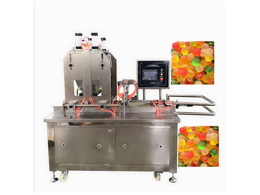 Máquina automática para hacer caramelos de caramelos de Shanghai Gummy Bear Candy Factor
