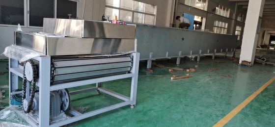 Línea de producción de galletas de horno de túnel tipo 600 con alta producción y bajo mantenimiento