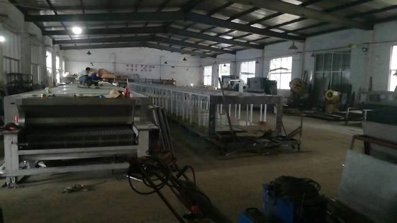 Línea de producción de galletas de horno de túnel tipo 600 con alta producción y bajo mantenimiento