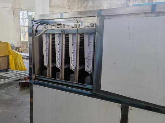 Capacidad de almacenamiento de hielo de 1000 kg Máquina de cubos de hielo de 5 toneladas 10 toneladas Máquina de cubos de hielo