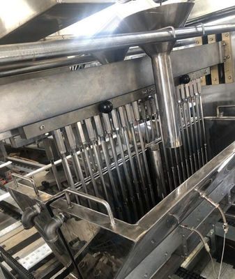 Línea de producción de caramelos de alta productividad de gran capacidad de 150 kg/h-600 kg/h para la industria