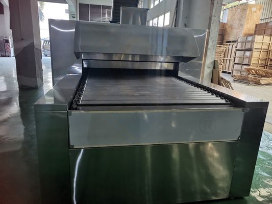 Material de maíz 5/10 bandejas Gran panadería Pizza túnel horno para la industria minera de energía