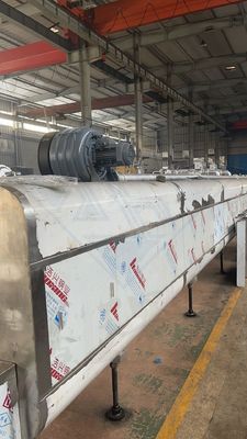 Material de maíz 5/10 bandejas Gran panadería Pizza túnel horno para la industria minera de energía