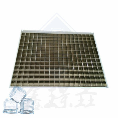 Fabricante de cubitos de hielo industrial comercial con evaporador de hielo 13x18 en el mercado.