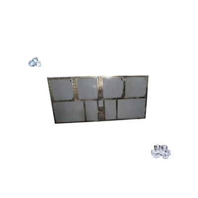 Gran máquina de hielo comercial de 5 toneladas de refrigeración por agua con demanda de voltaje de 220 V