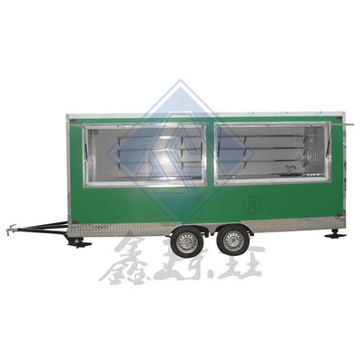Camión de comida industrial de 450CM con diseño agradable y equipo de cocina personalizado de 3KW