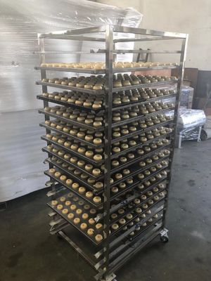 2350*1150*1350mm Comercial cuadrado de la leche y la mantequilla de las galletas de la máquina de galletas