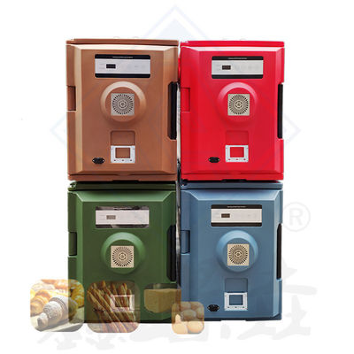 Caja aislada de moldeo por rotación eléctrica de 90L para calentar y servir sin placas