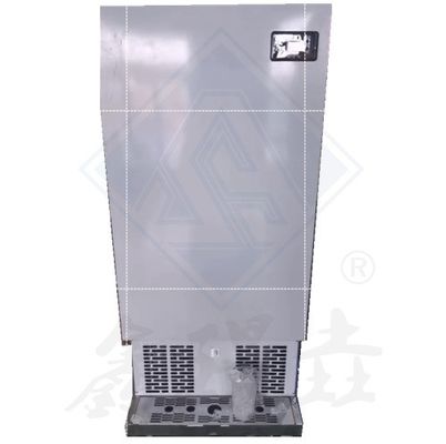 Fácil de operar 80kgs Creciente Hielo Fabricante Cubo Hielo Fabricante Máquina para el negocio