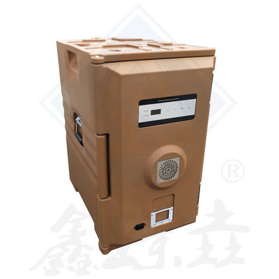 Caja aislada de moldeo rotativo de 120L con calefacción y calentador de alimentos PE de acero inoxidable