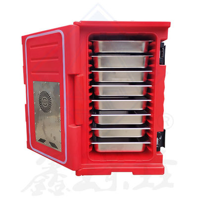 Caja aislada de moldeo rotativo de 120L con calefacción y calentador de alimentos PE de acero inoxidable