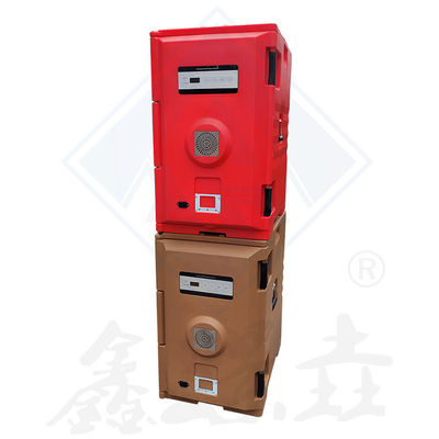 Caja aislada de moldeo rotativo de 120L con calefacción y calentador de alimentos PE de acero inoxidable