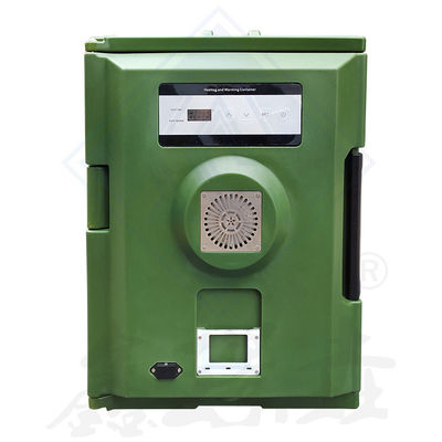 Caja aislada de moldeo rotativo sin placas para restaurante que sirve plato de raspado 110V