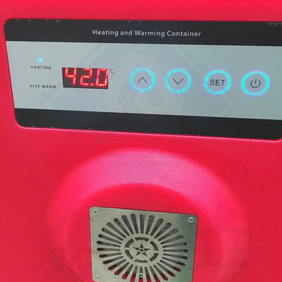 Caja aislada de moldeo rotativo sin placas para restaurante que sirve plato de raspado 110V