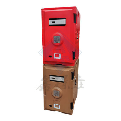 53x33.5x51cm Tamaño interno LLDPE Grado alimenticio Plástico Calor Eléctrico Caja de alimentos con espuma de PU