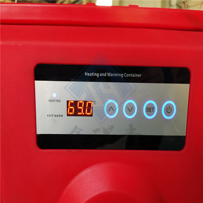 53x33.5x51cm Tamaño interno LLDPE Grado alimenticio Plástico Calor Eléctrico Caja de alimentos con espuma de PU