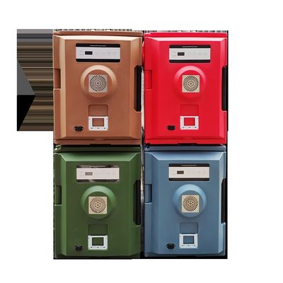 Caja eléctrica de calefacción para restauración Restaurante de entrega Caja térmica impermeable 22KG 90L