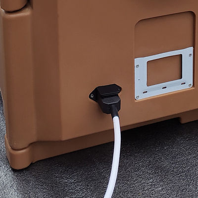 Caja eléctrica de calefacción para restauración Restaurante de entrega Caja térmica impermeable 22KG 90L