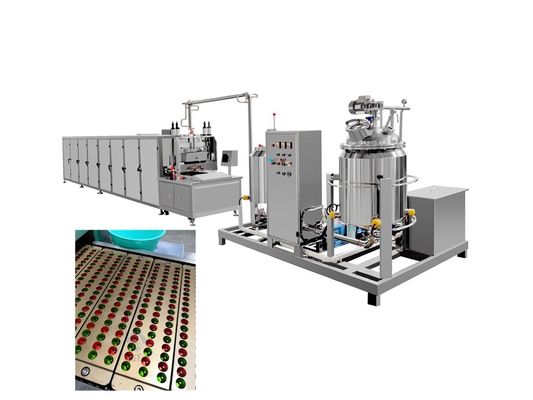 Máquina de depósito de caramelos de 150 kg/h para la producción industrial de caramelos de oso y pastillas