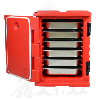 Función de calentador de alimentos 90L Caja aislada con moldeo rotacional y larga vida útil