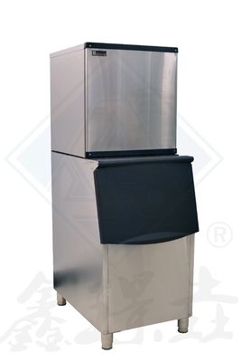 Máquina de refrigeración por aire refrigeración por agua máquina de cubos de hielo industriales 500 kg para la producción de helados