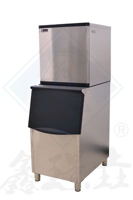 Máquina de refrigeración por aire refrigeración por agua máquina de cubos de hielo industriales 500 kg para la producción de helados