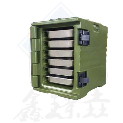 Caja aislada de acero inoxidable PE de 90L para calentador de plato de exfoliante de alimentos para moldeo rotativo