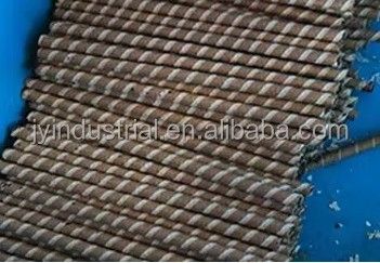 Máquina de fabricación de rollos de obleas crujientes comerciales de 380V para la producción de rollos de huevo para bocadillos