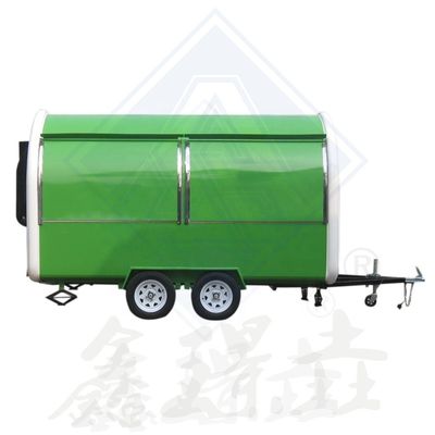 220V Doble Eje Diseño Niño Móvil Modelo redondo industrial personalizado Camión de comida móvil