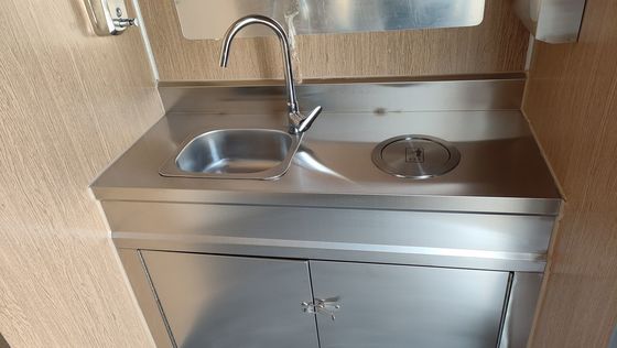 Remolque de inodoro portátil al aire libre para instalaciones públicas