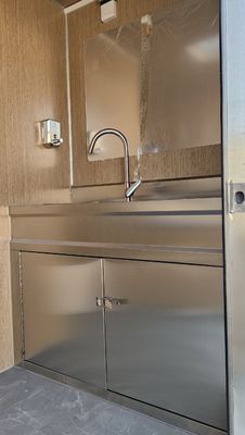 Remolque de baño portátil portátil de color personalizado para uso público