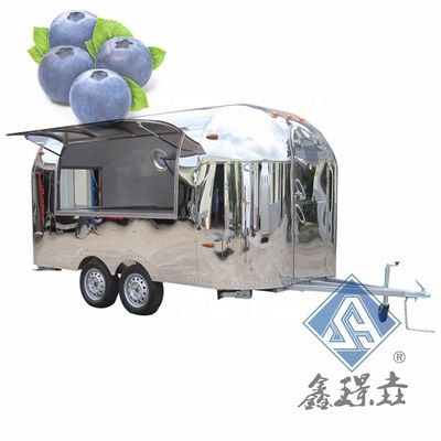 Camiones de comida de segunda mano Larga vida útil y estilo de lujo Grill móvil