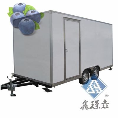 Camión de comida multifuncional de comida rápida con cocina completa y cocina de aire