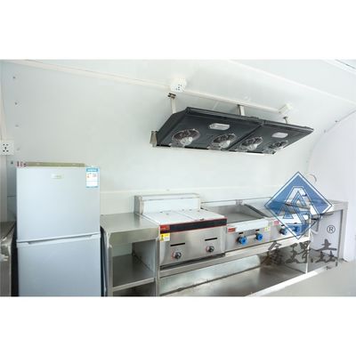 Camión de comida eléctrico de fácil movimiento Triciclo para ventas callejeras estilo de lujo y eléctrico