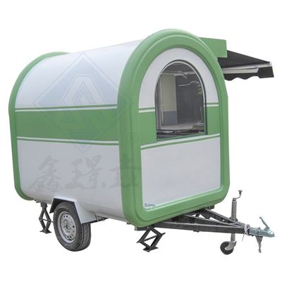 250*160*210cm Tamaño personalizado calle cocina móvil helado móvil coche de comida rápida