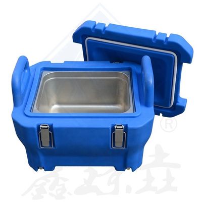 Caja de comida aislada con espuma aislante de frío y acero inoxidable de color personalizado