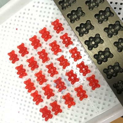 Máquina semiautomática de fabricación de caramelo de goma de 50 kg/h para pastillas de chocolate